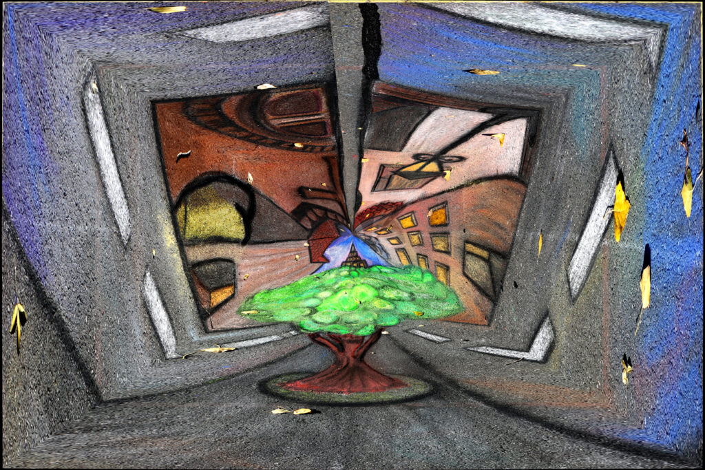 Un arbre dans la ville